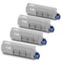 Magente rigenera per Oki C610 N,C610 DN,C610 DTN.6K44315306